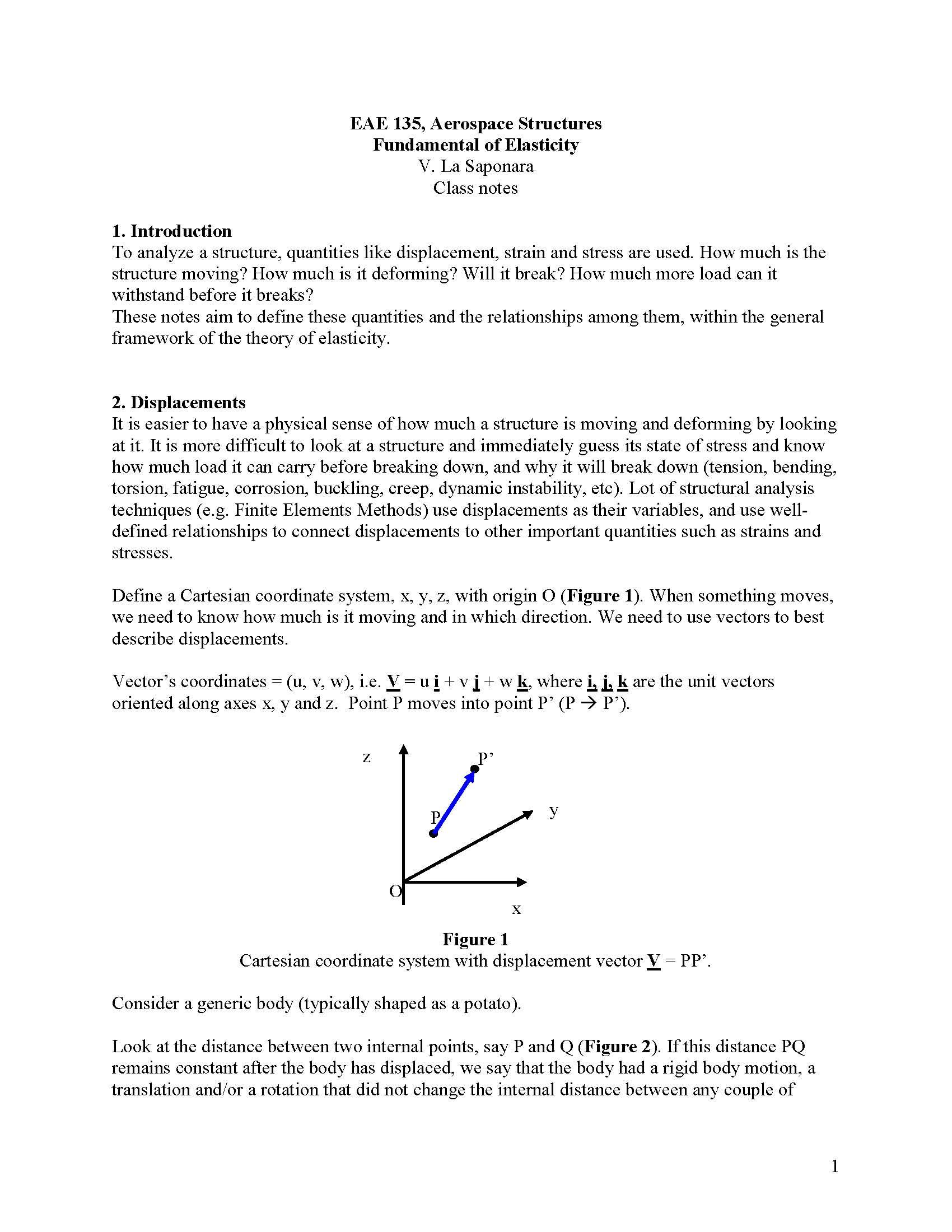 Aerospace Structures