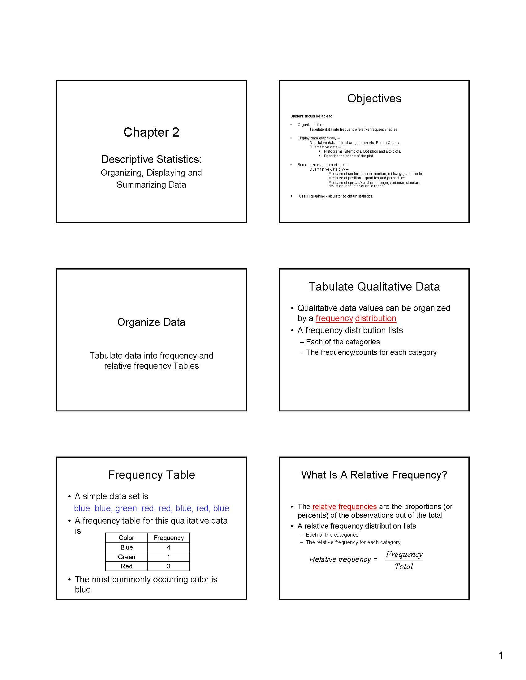 ElementaryStatistics