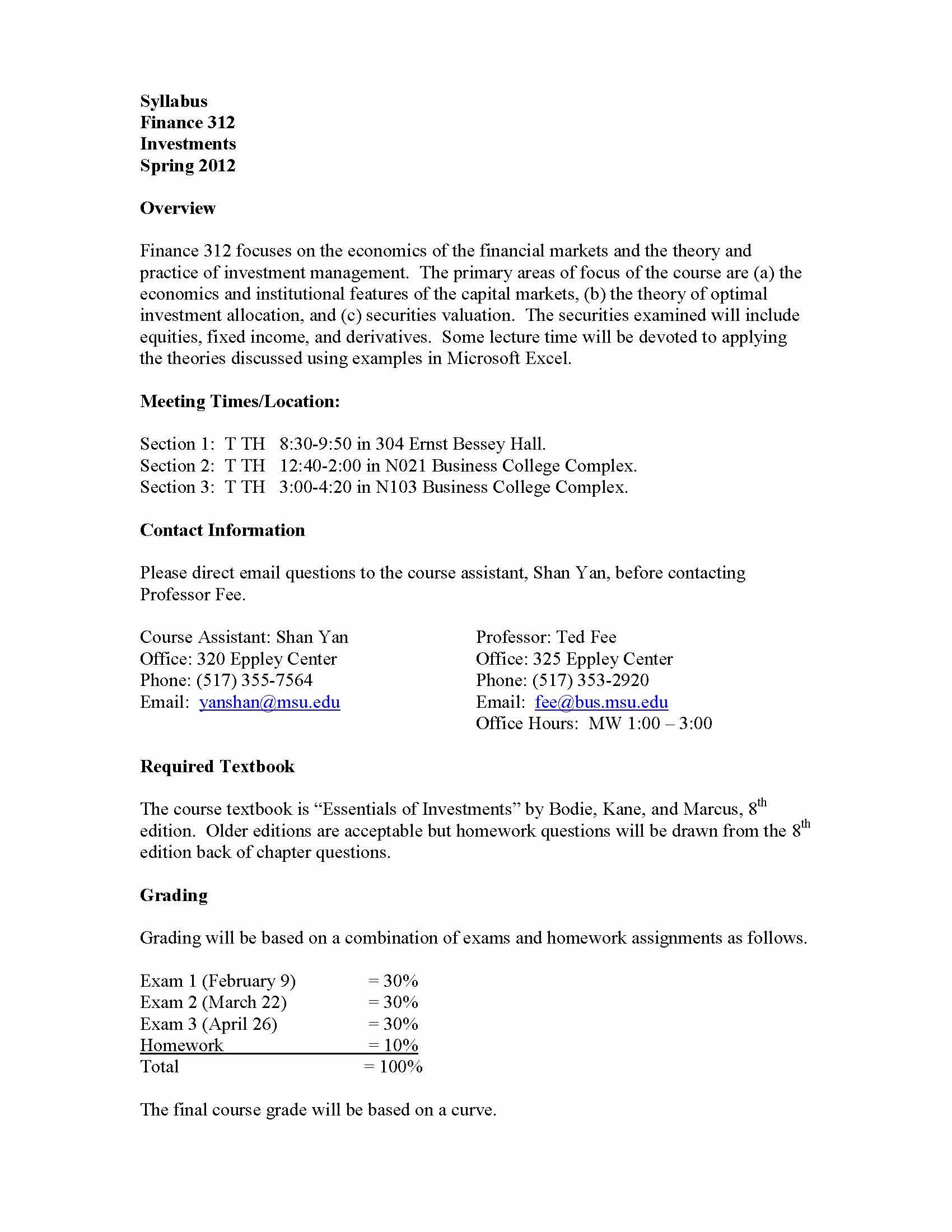 Introduction to Investments