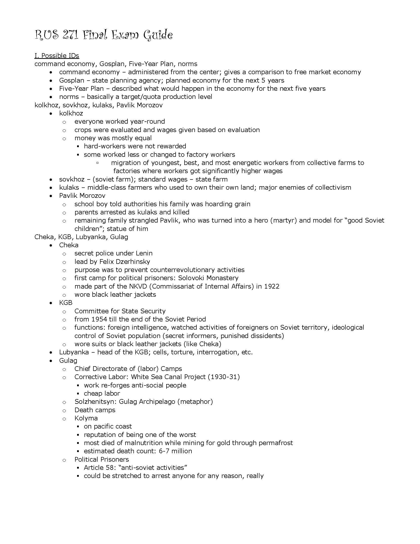 RUSSIAN CULTURE 1900