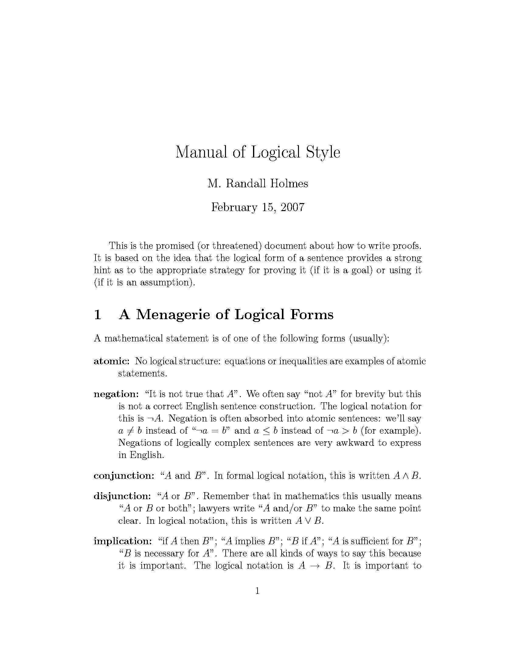 Foundations of Analysis