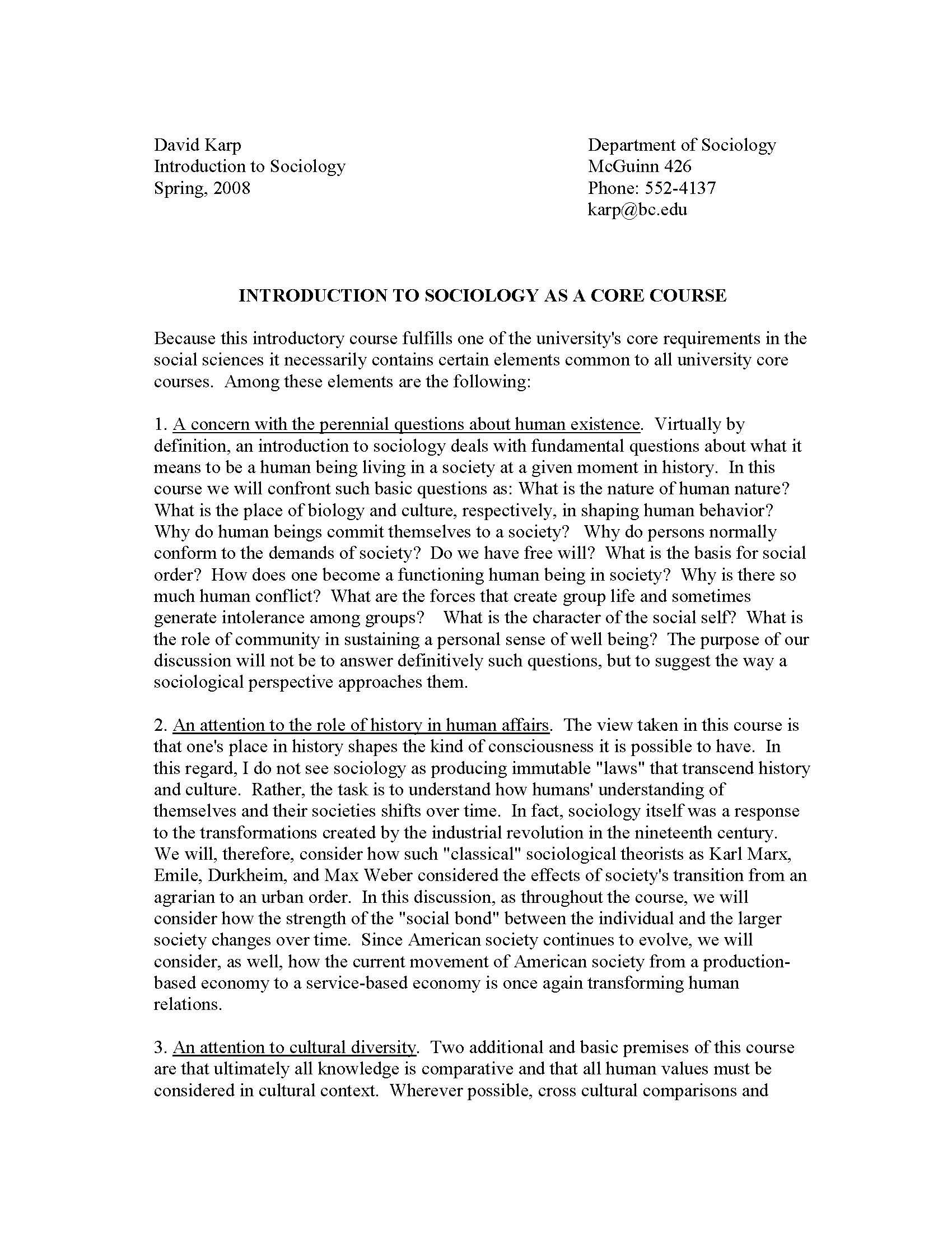 Introductory Sociology