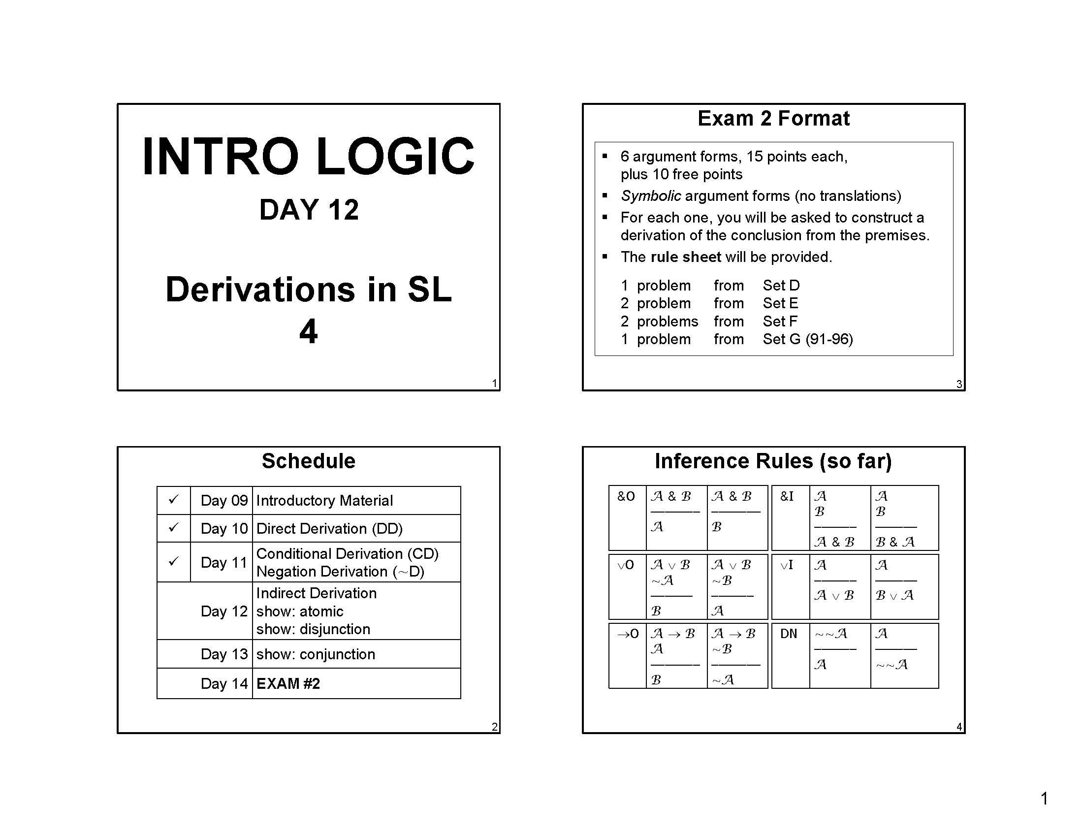 Introduction To Logic