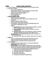 Week 4 Classics 20 Notes