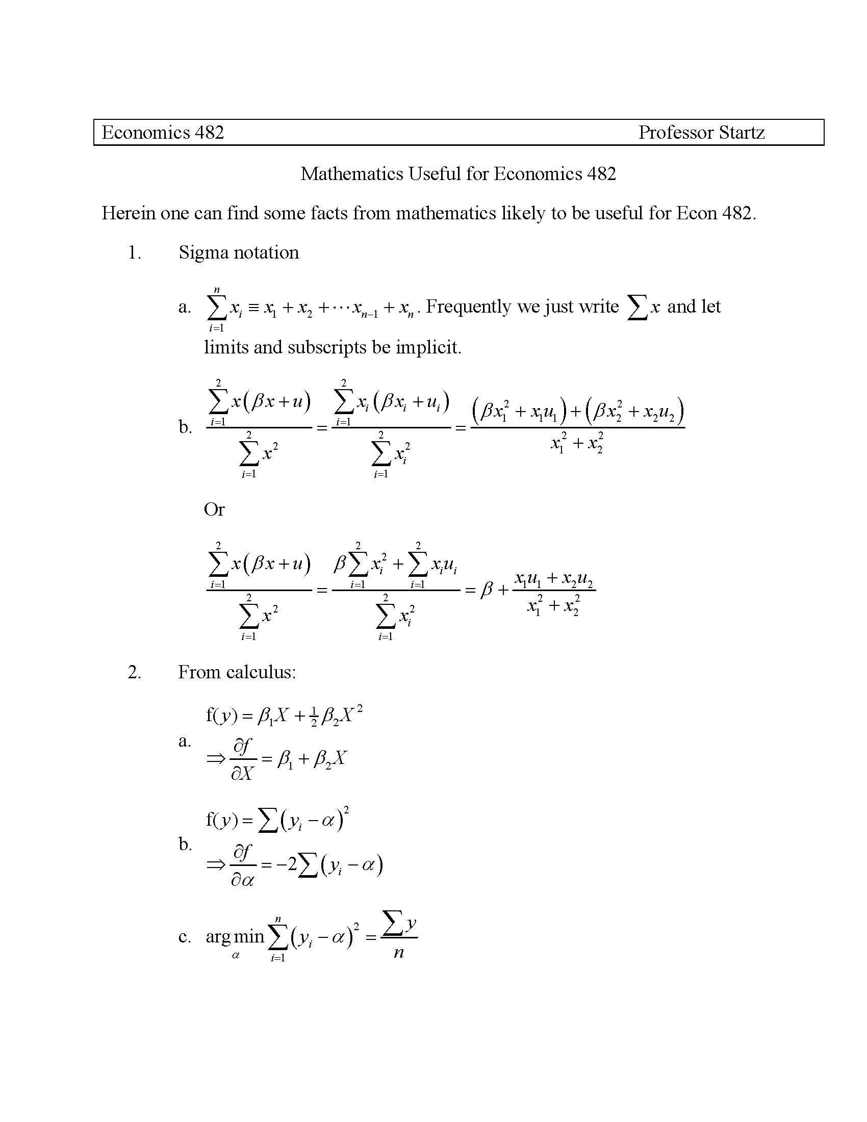 ECONOMETRIC THRY&PR