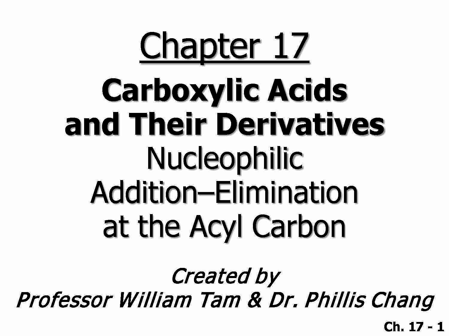 Organic Chemistry II