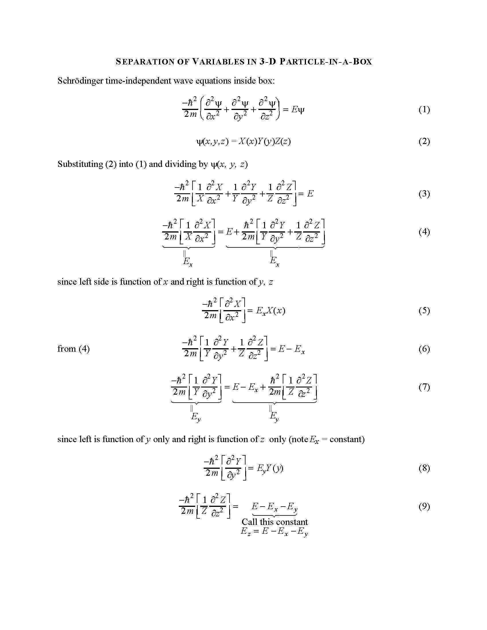 Quantum Mechanics and Basic Spectroscopy