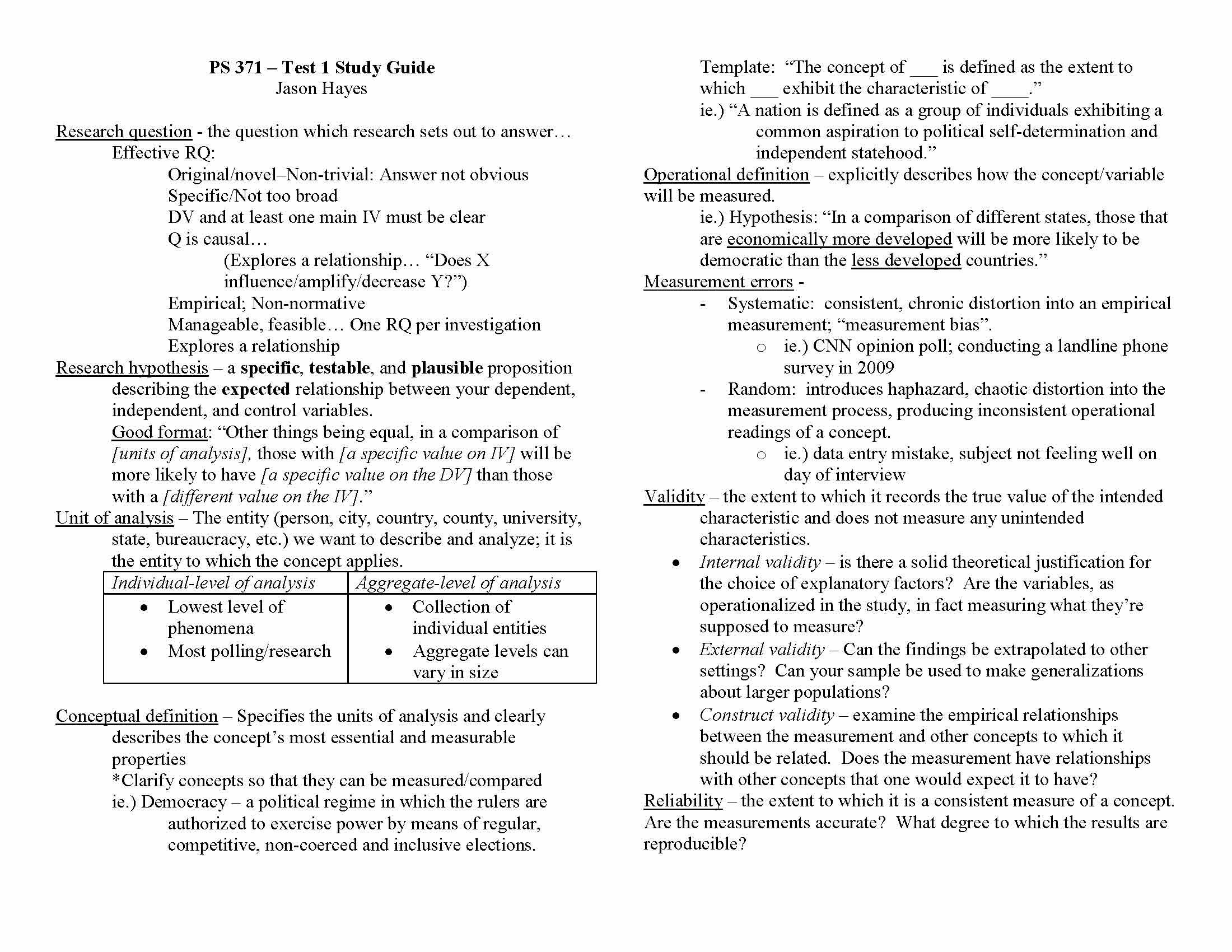 Research Methodology of Political Science