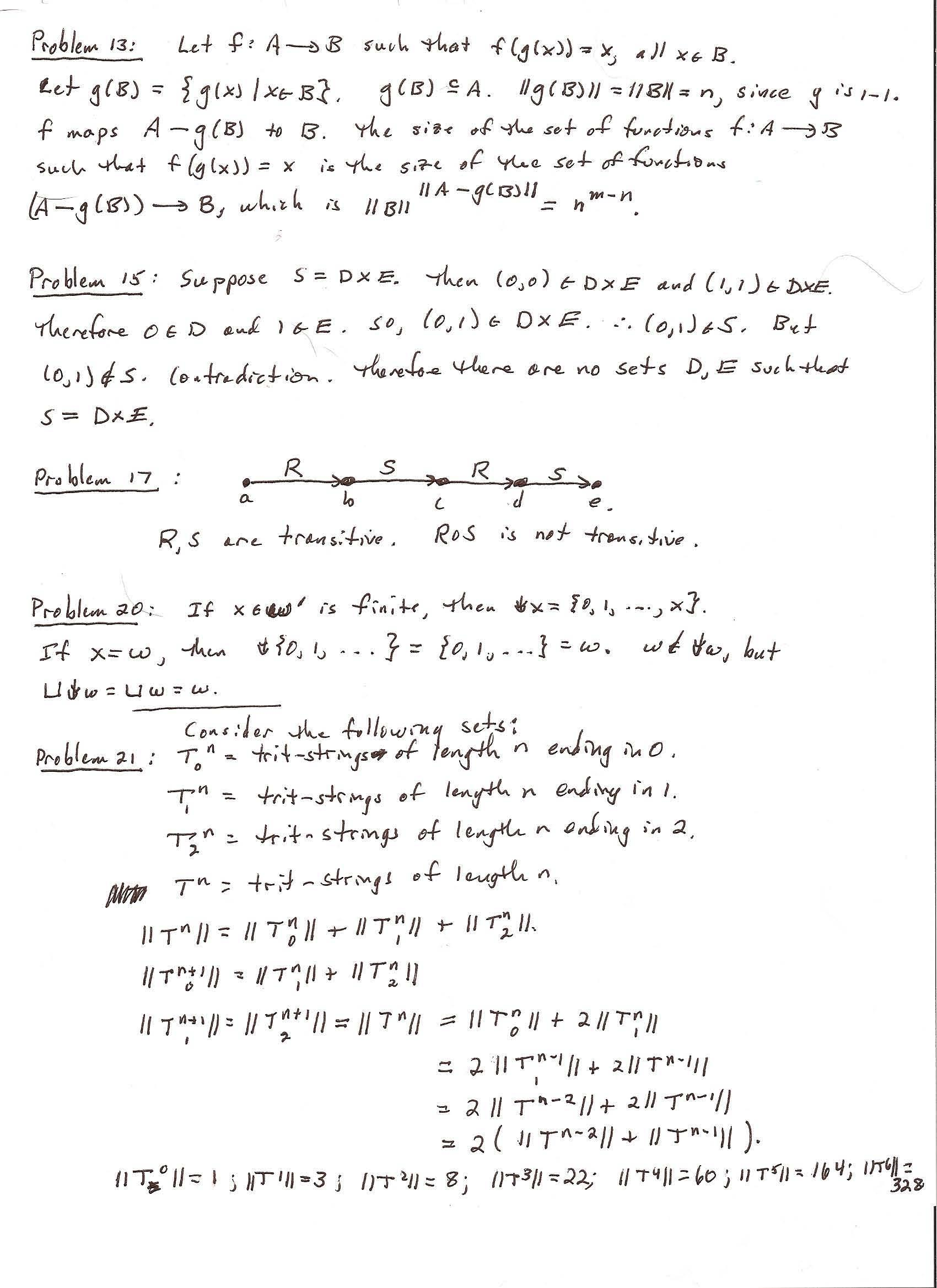 Mathematical Basis for Computing