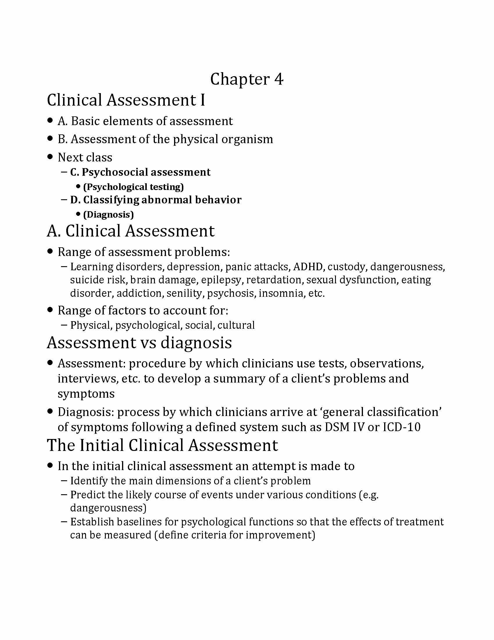 ABNORMAL PSYCHOLOGY