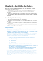 Chapter 1 - Our Skills, Our Future