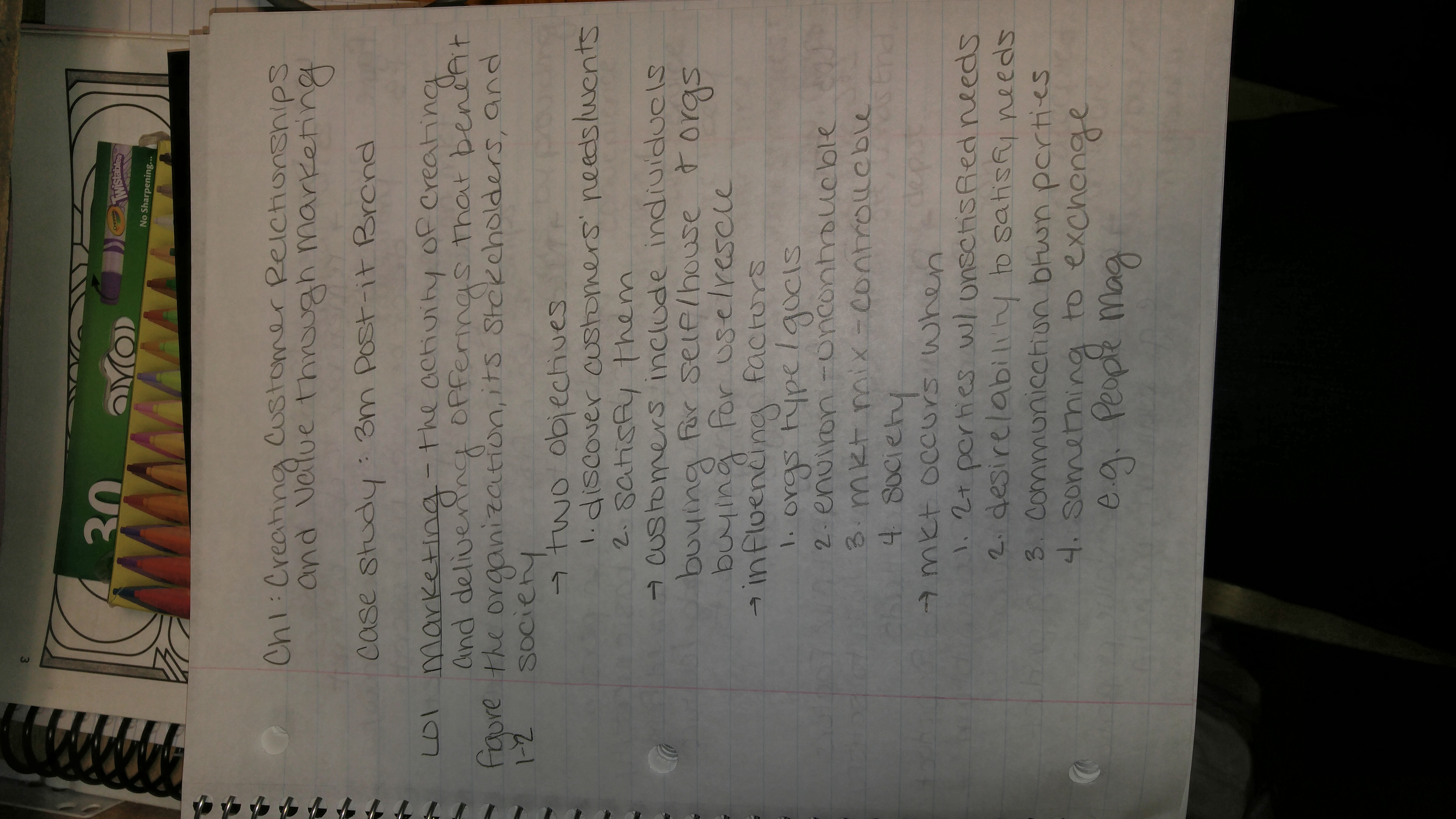 Chapter 1: Creating Customer Relationships and Value through Marketing