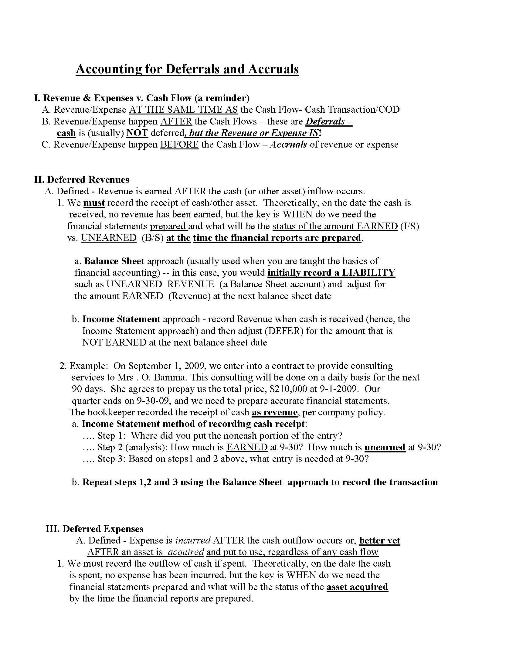 INTERMEDIATE ACCOUNTING I