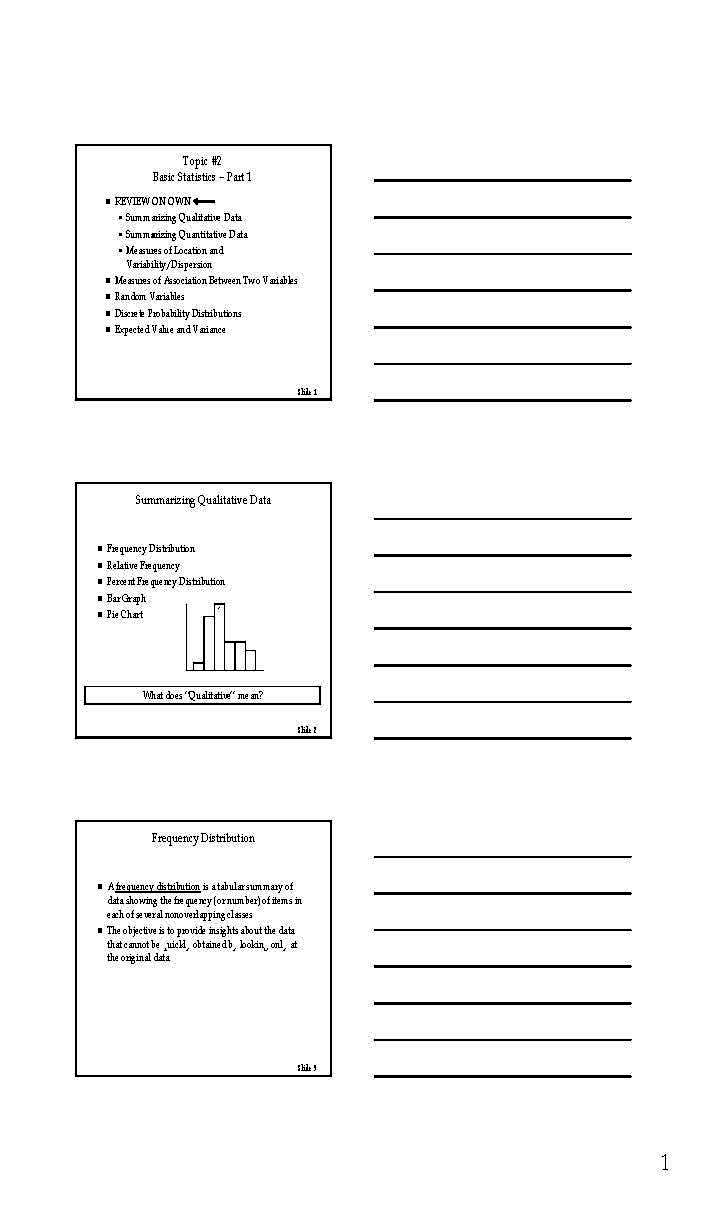 Applied Business Research Tools