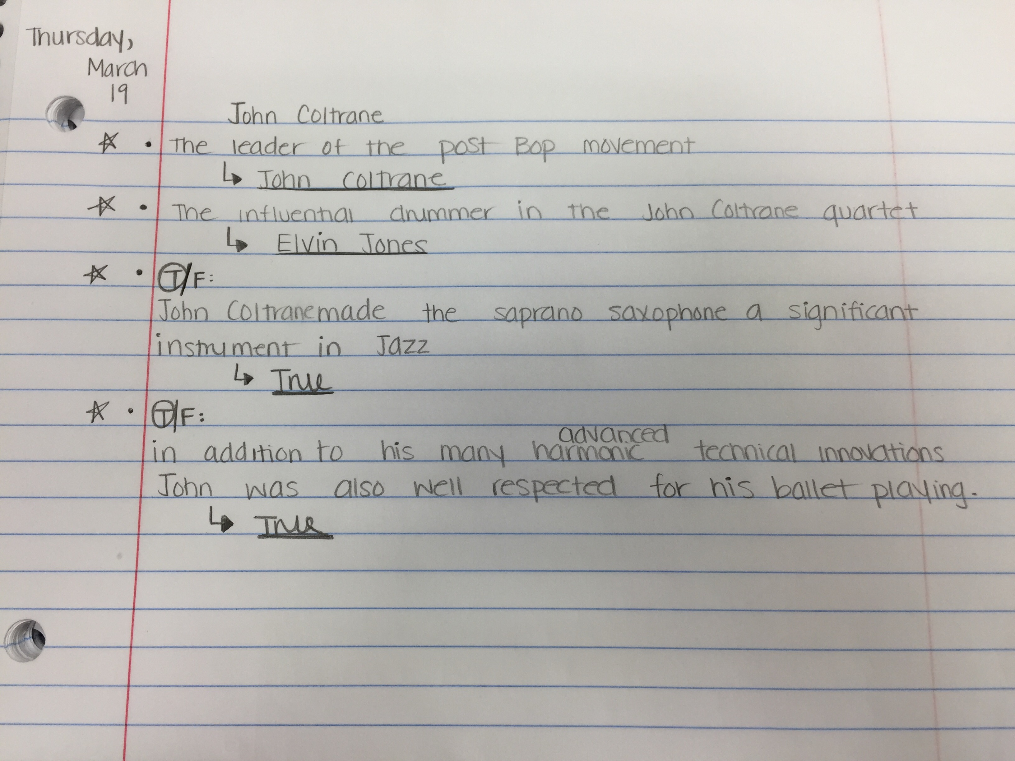 MCY 124 3/19 classnotes