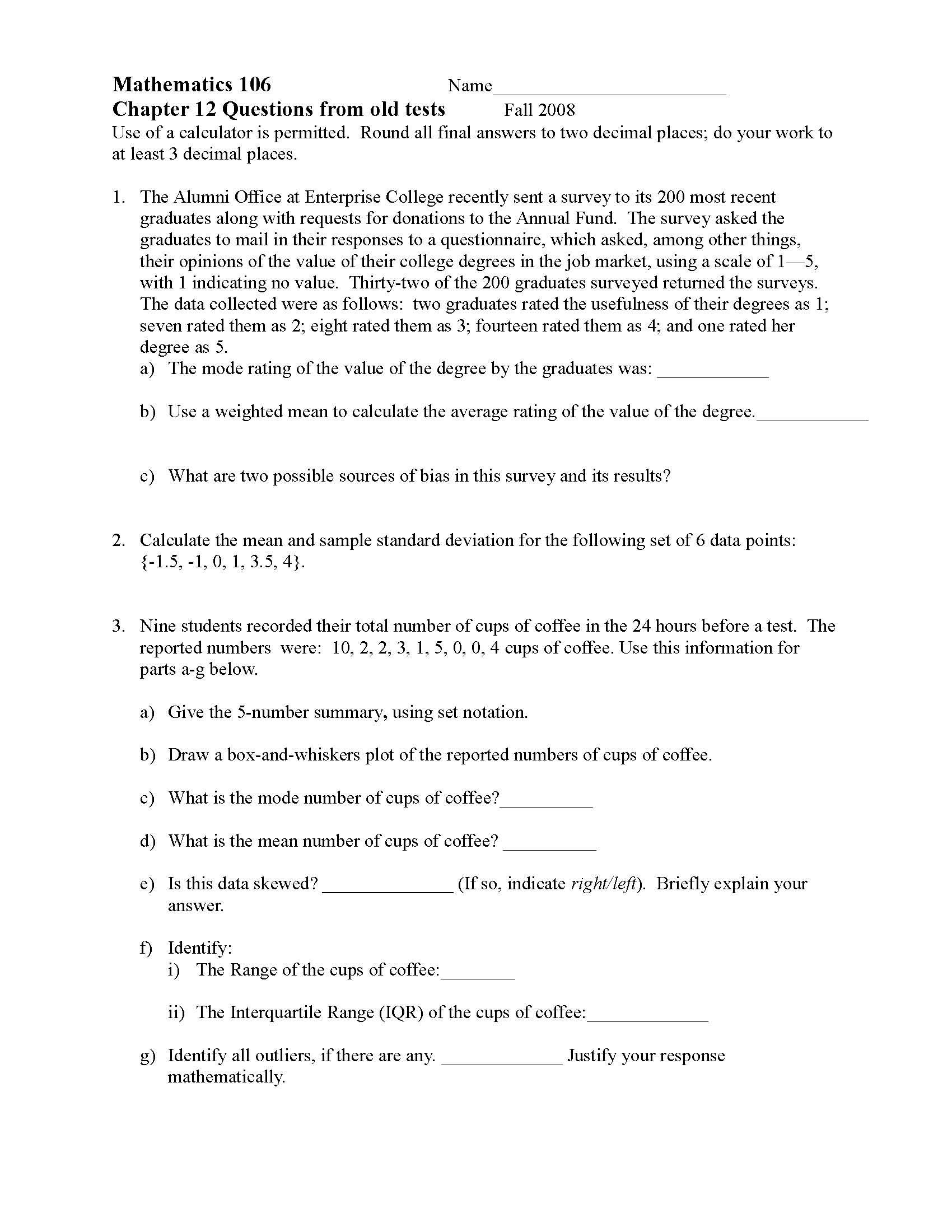 Quantitative Reasoning
