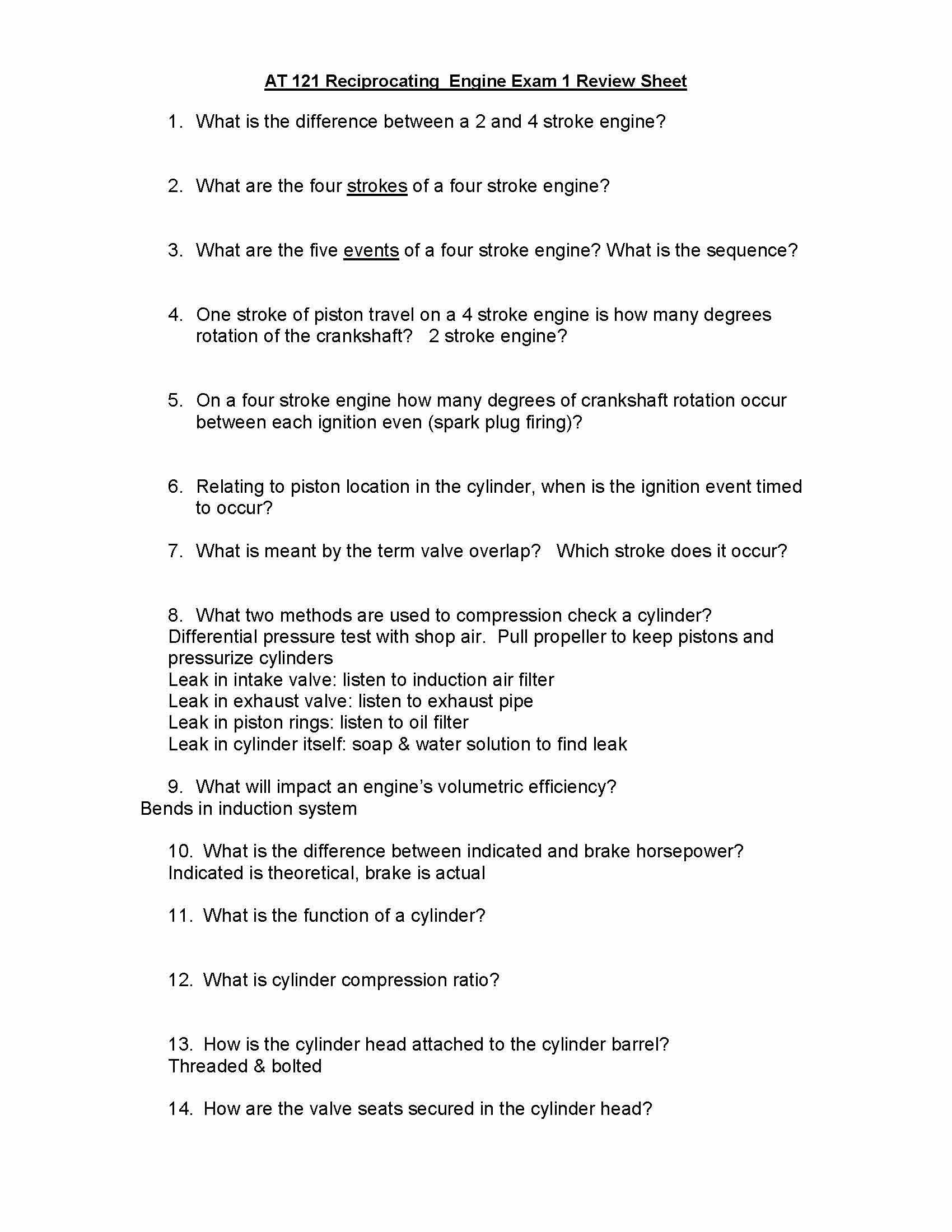 Aircraft Powerplants For Flight Crews