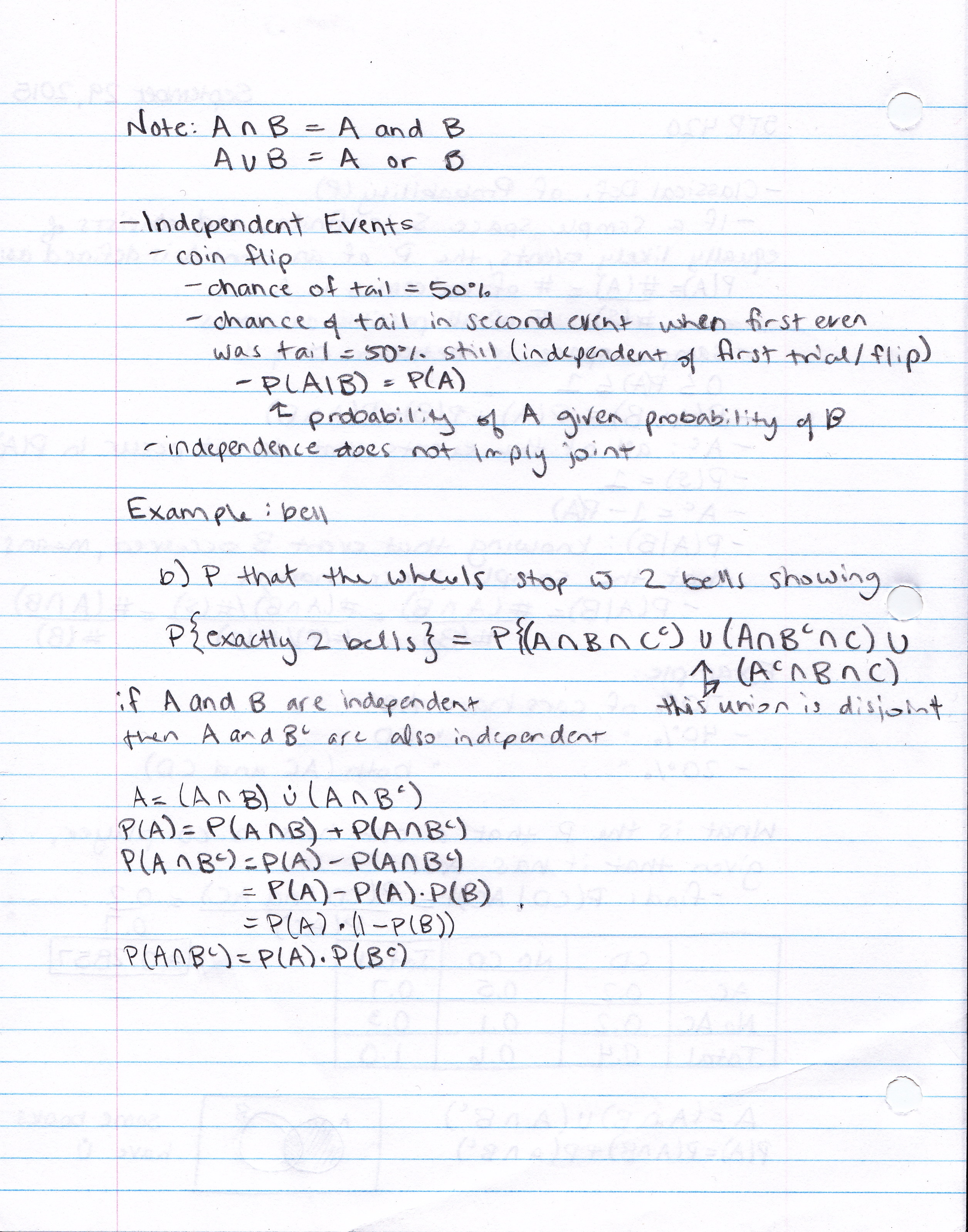 STP 420 - Week 8 Notes