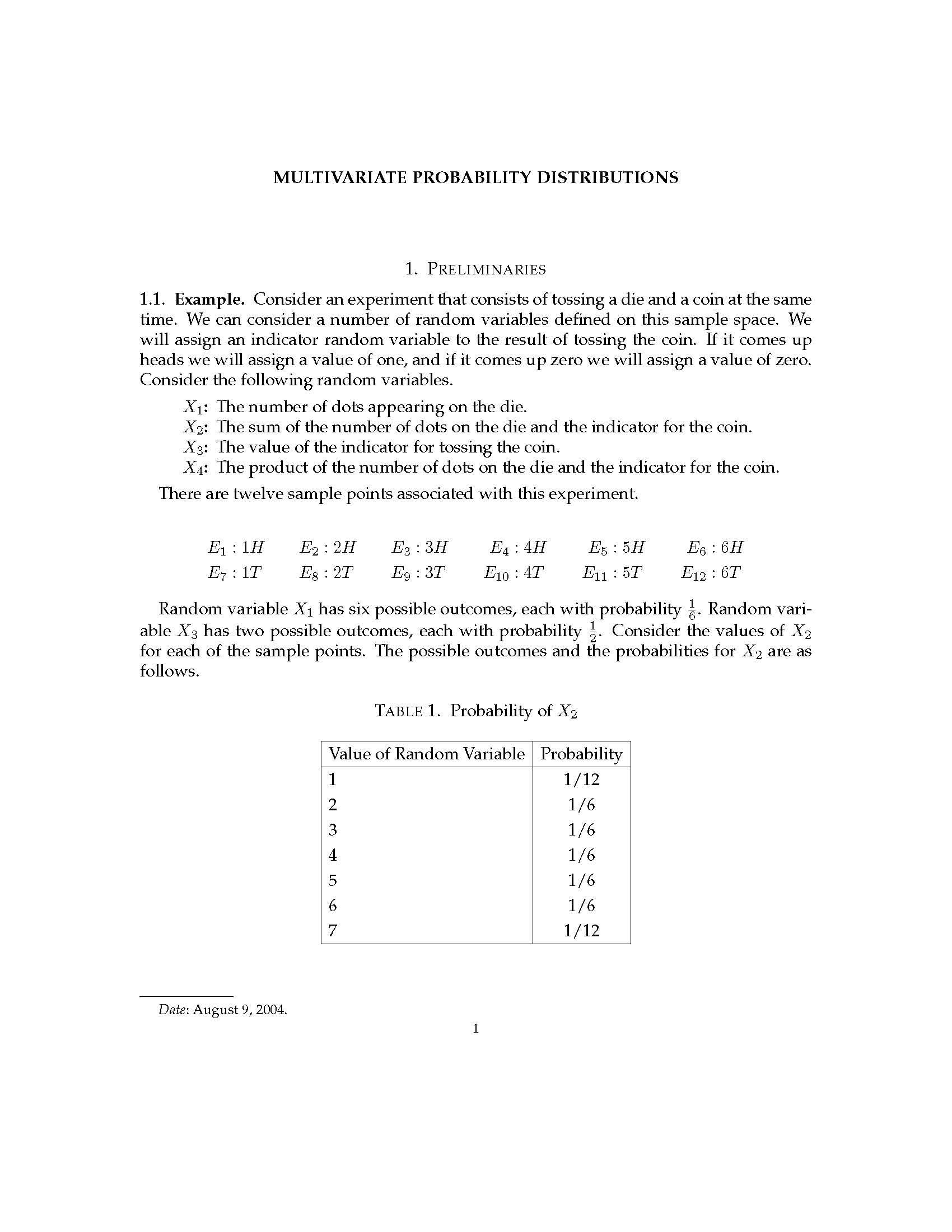 ECONOMETRICS I