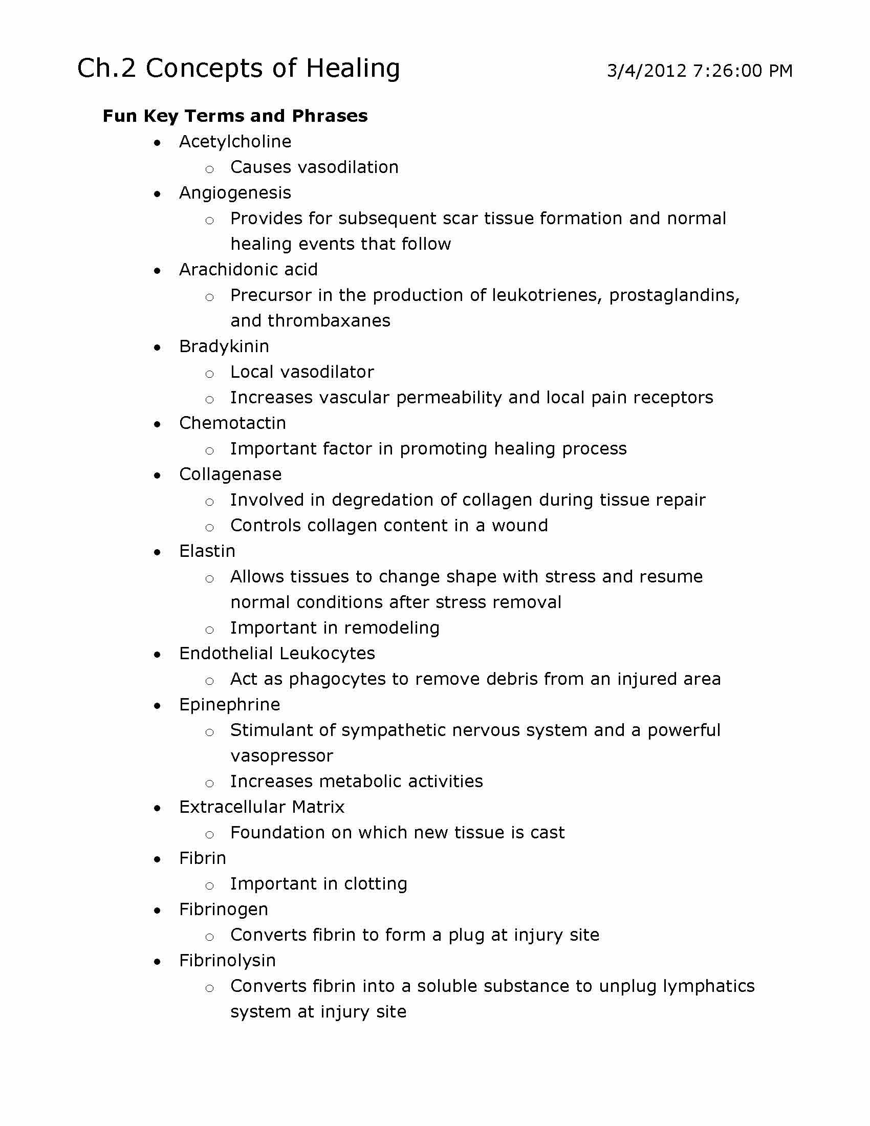 THERAPEUTICS I AT