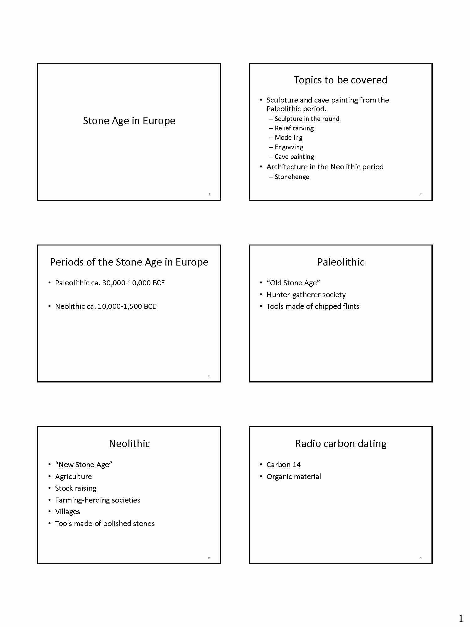 History of Western Art