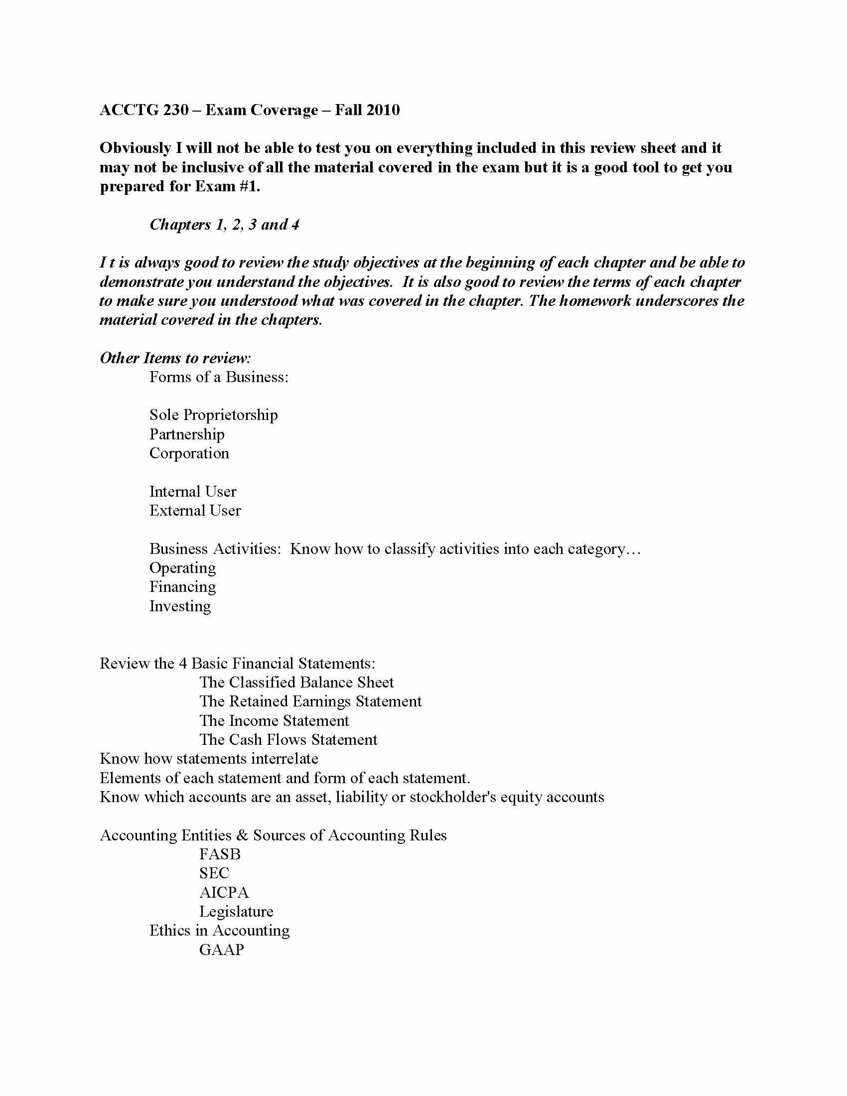 Introduction to Financial Accounting