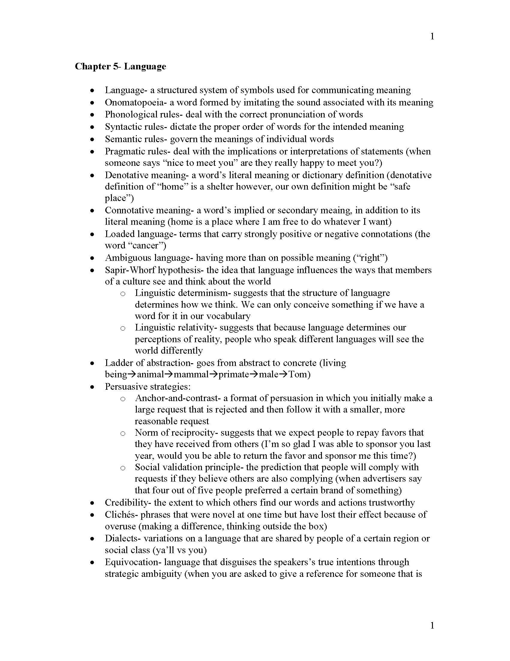 Interpersonal Communication