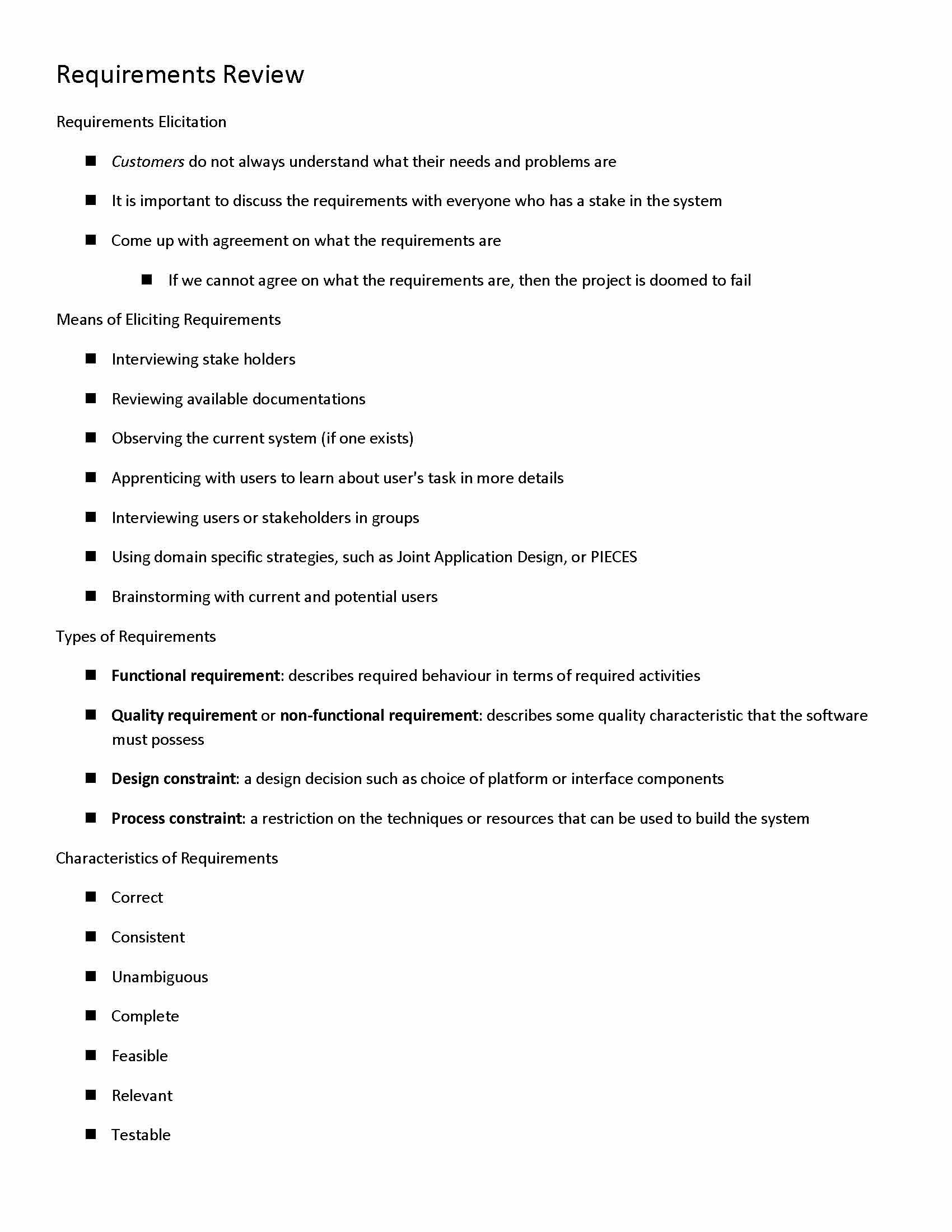 SOFTWARE ENGINEERING I