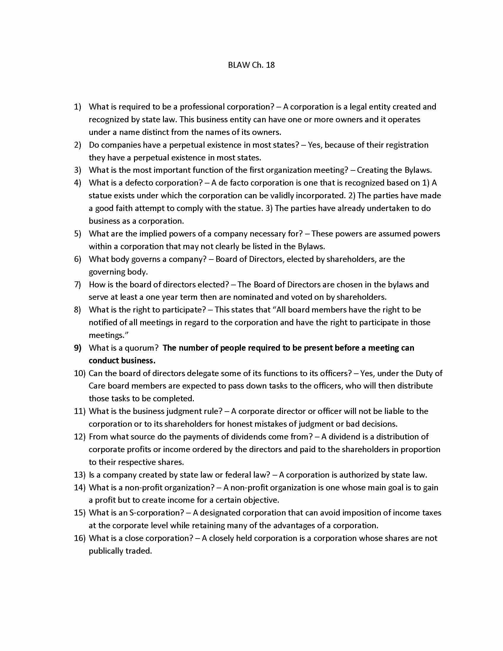 Legal Environment of Business