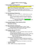 Week 1 Notes - HIST 202