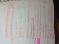 sample notes