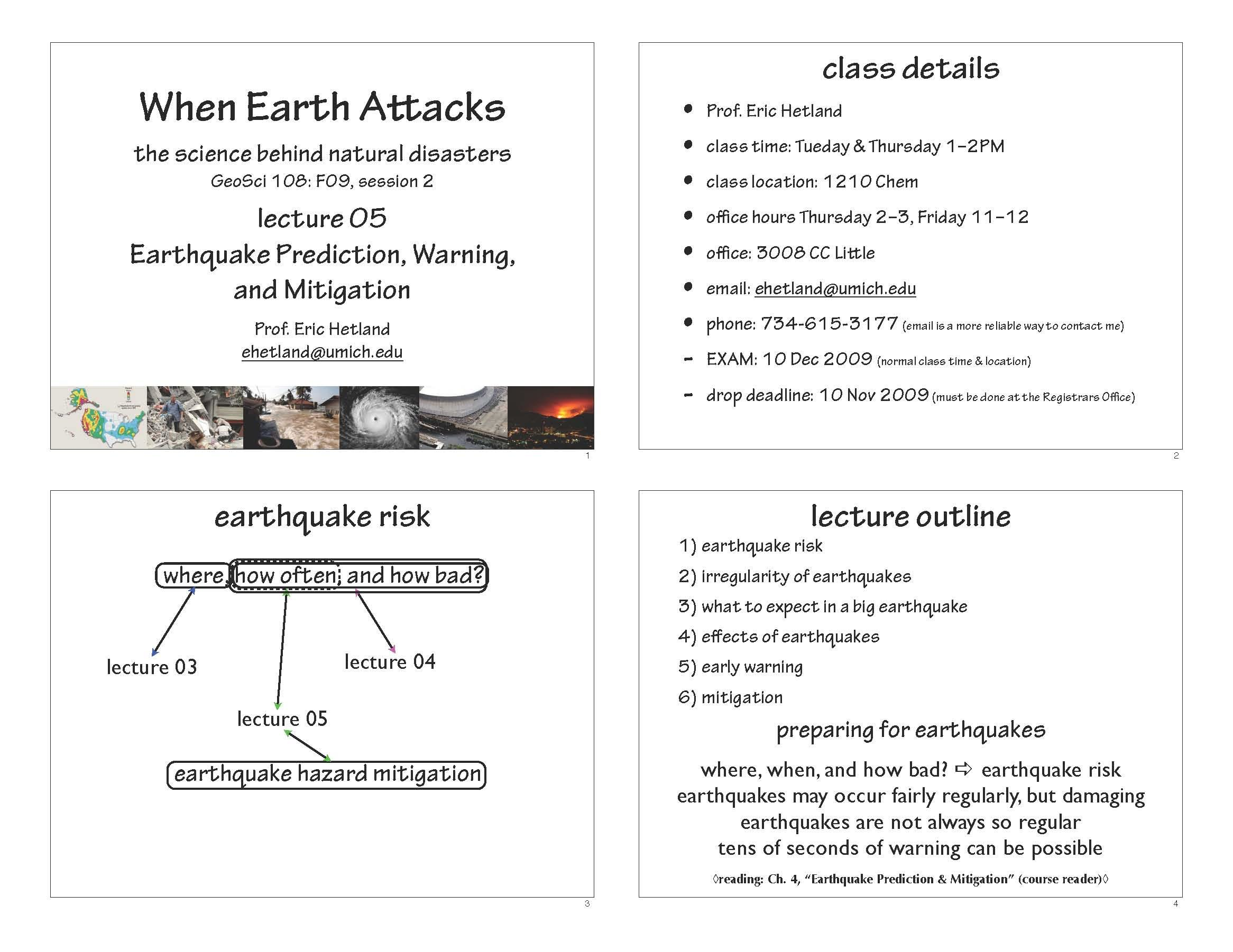 When Earth Attacks
