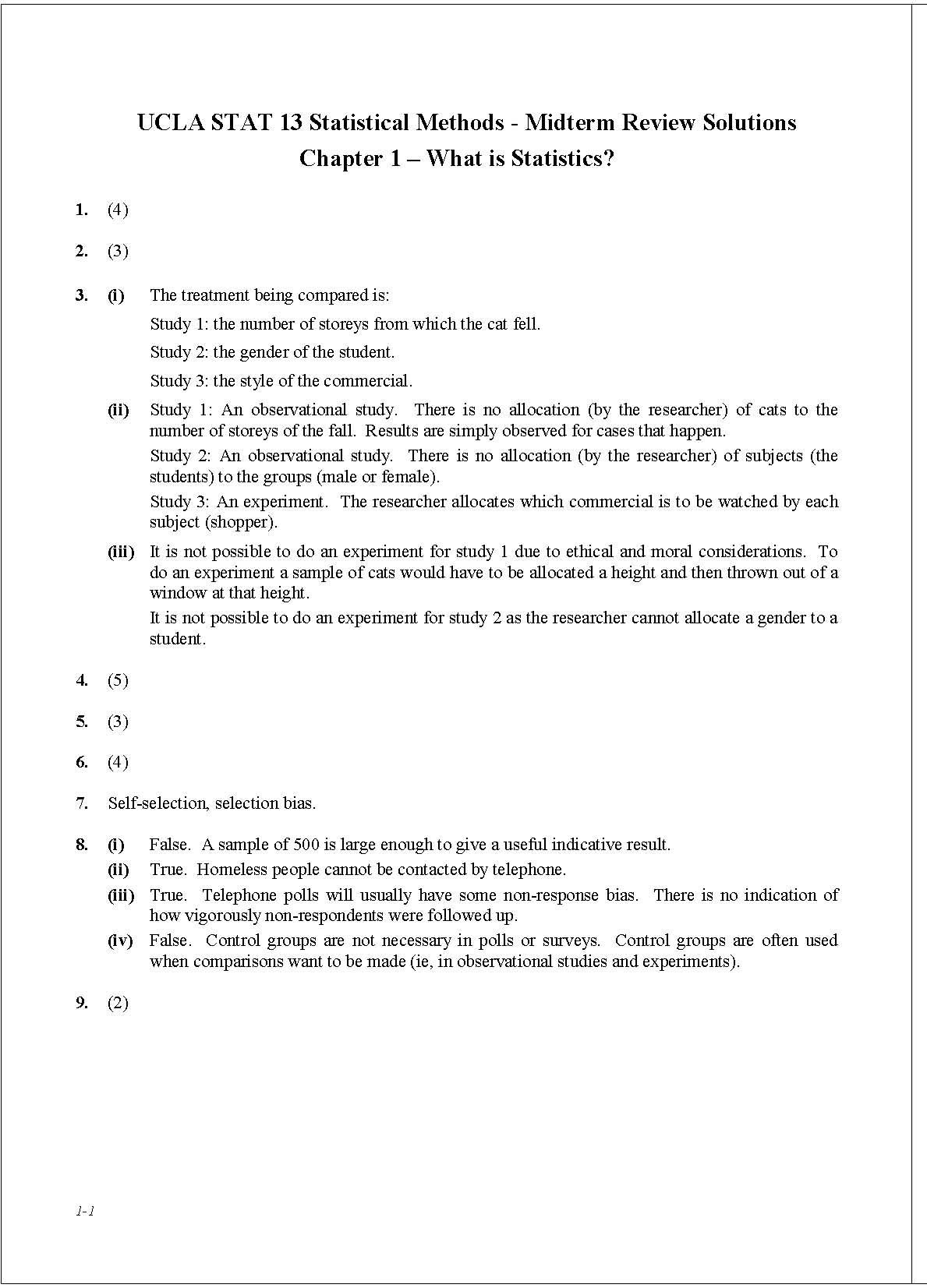 Introduction to Statistical Methods for Life and Health Sciences