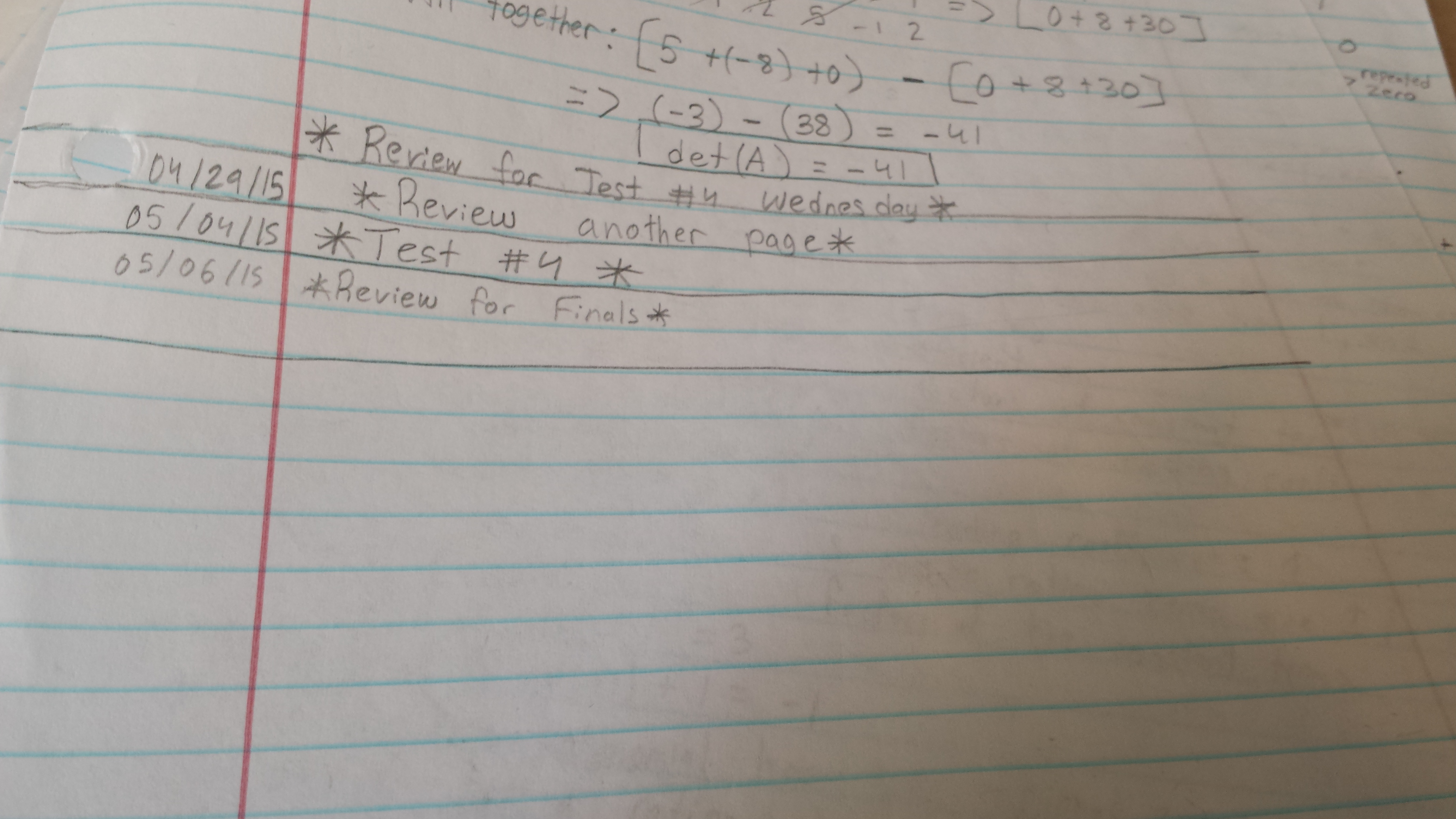 Week 14  Finals Reminder for Next Week