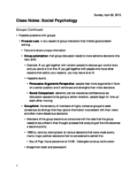 Class Notes, 4/21-4/23