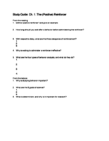 Chapter 1 Study Guide