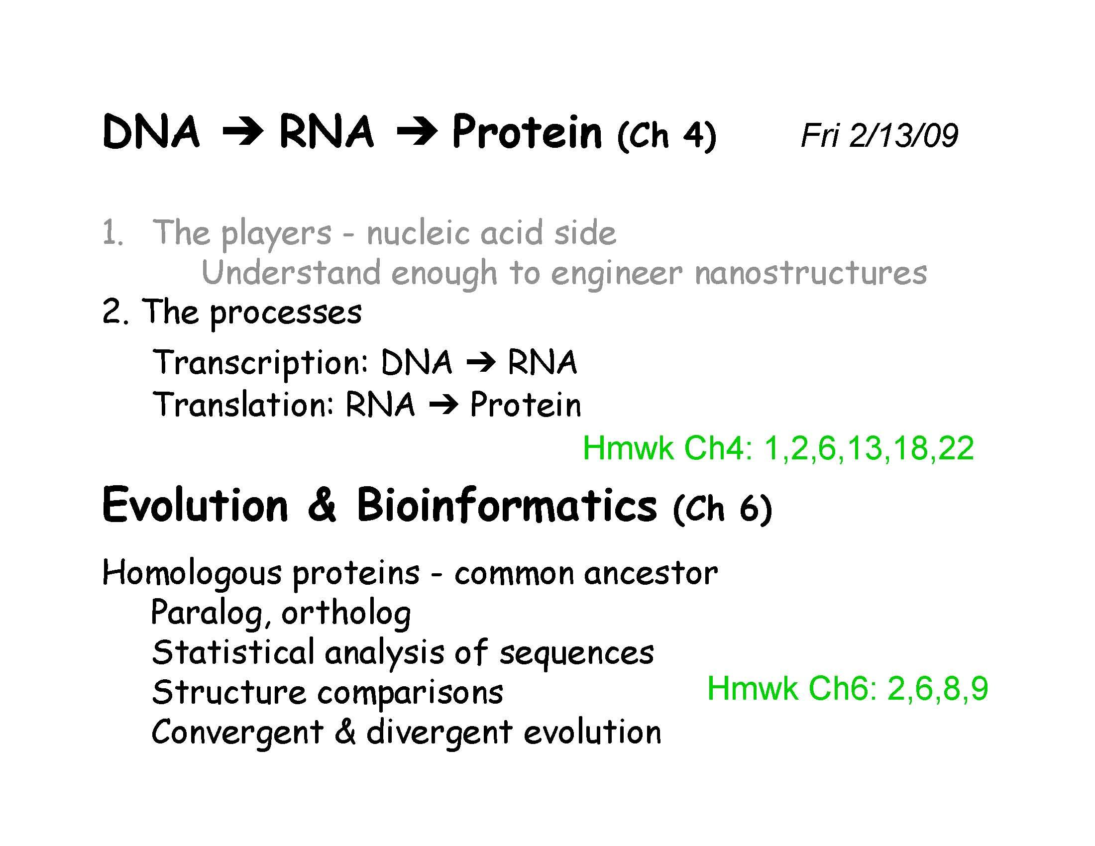 Biochemistry for Chemists