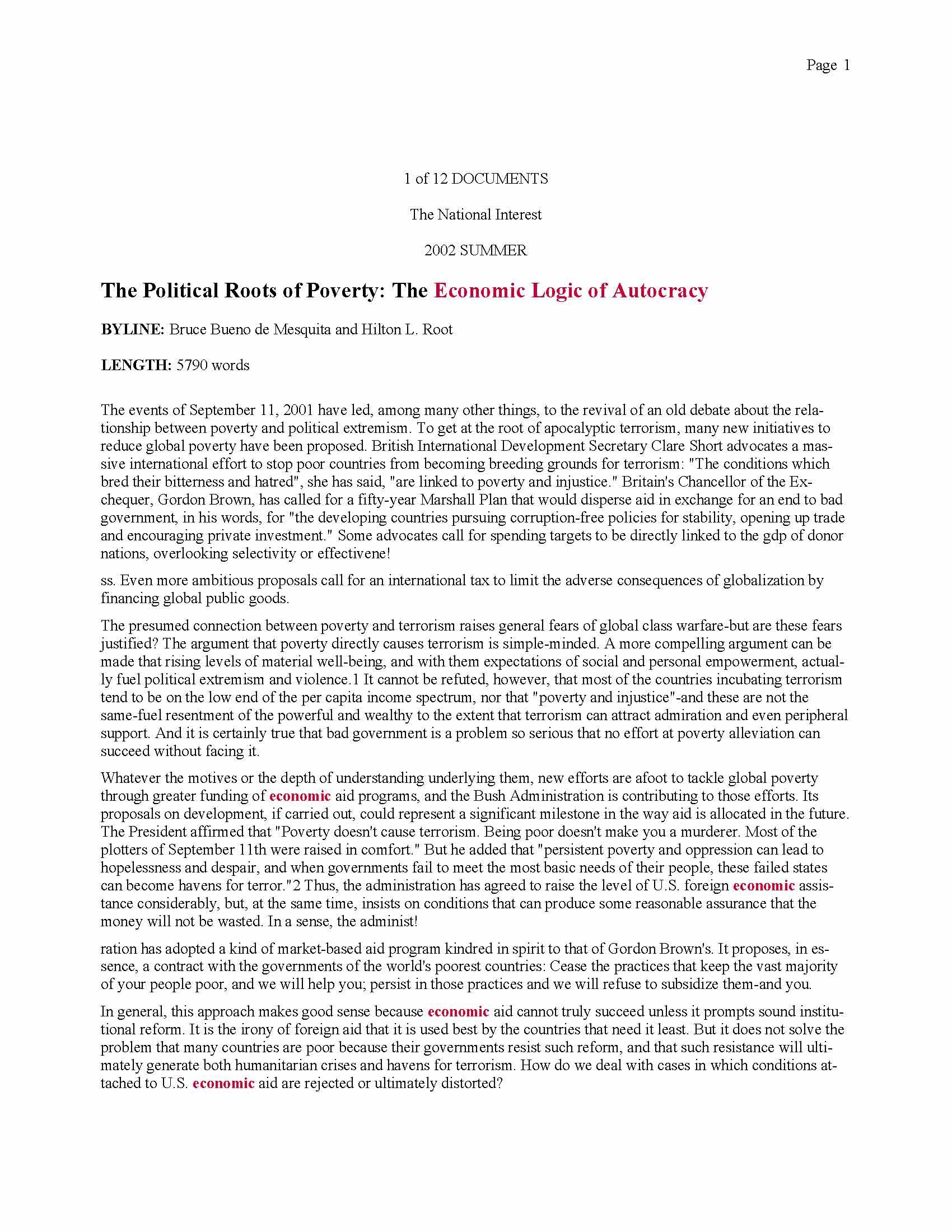 International Relations