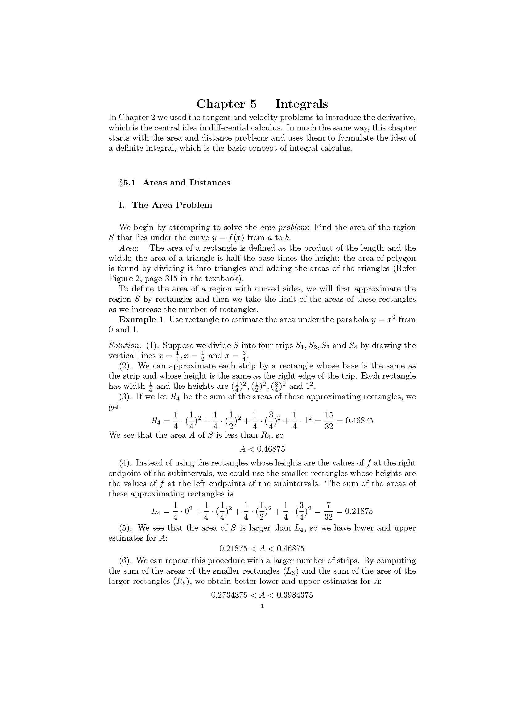 CALCULUS