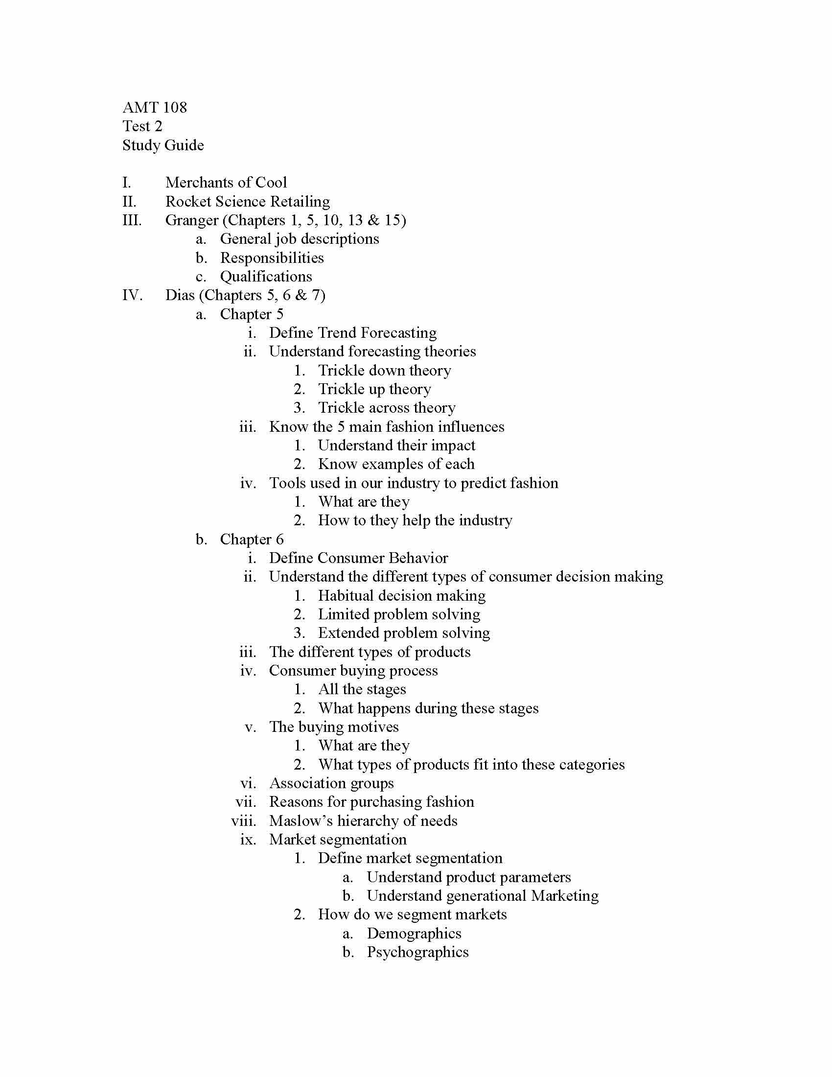 Introduction to Apparel, Merchandising, Design and Textiles