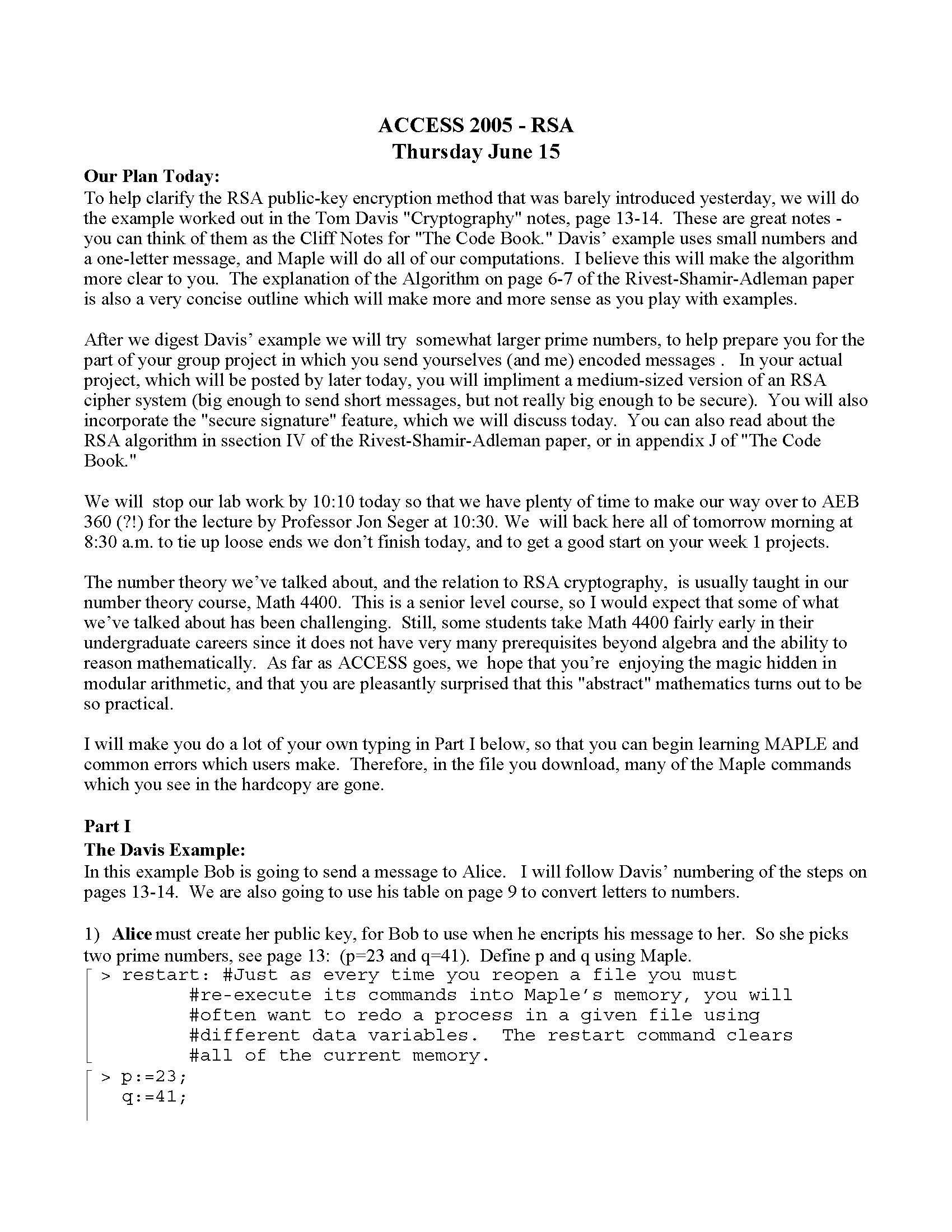 Intr To Number Theory
