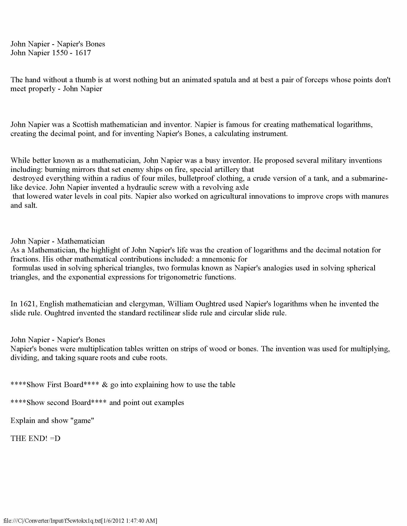 Mathematics for General Studies