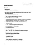 American History-Week 1