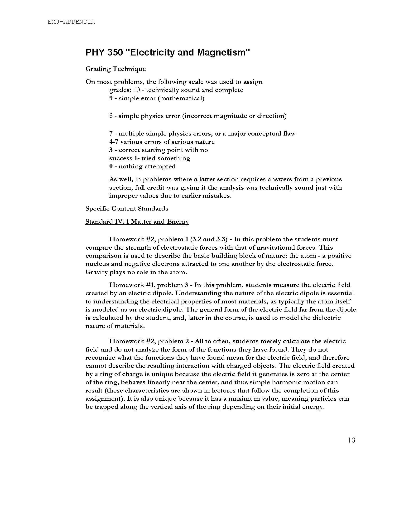 Electricity&MagnetismI