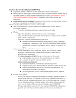 Course Reader Notes for Week 1