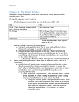 Chapter 2 notes