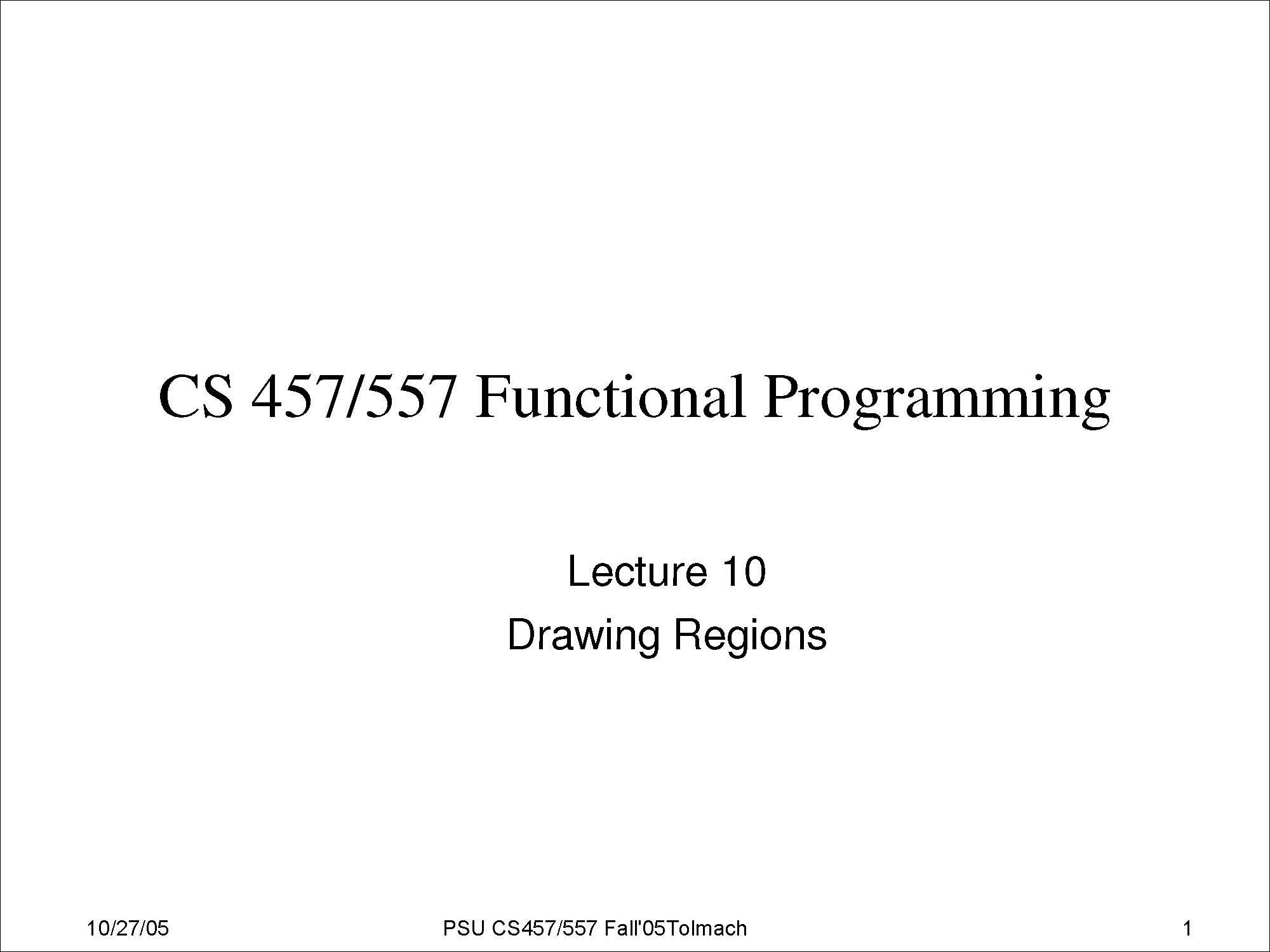 FUNCTIONAL LANGUAGES