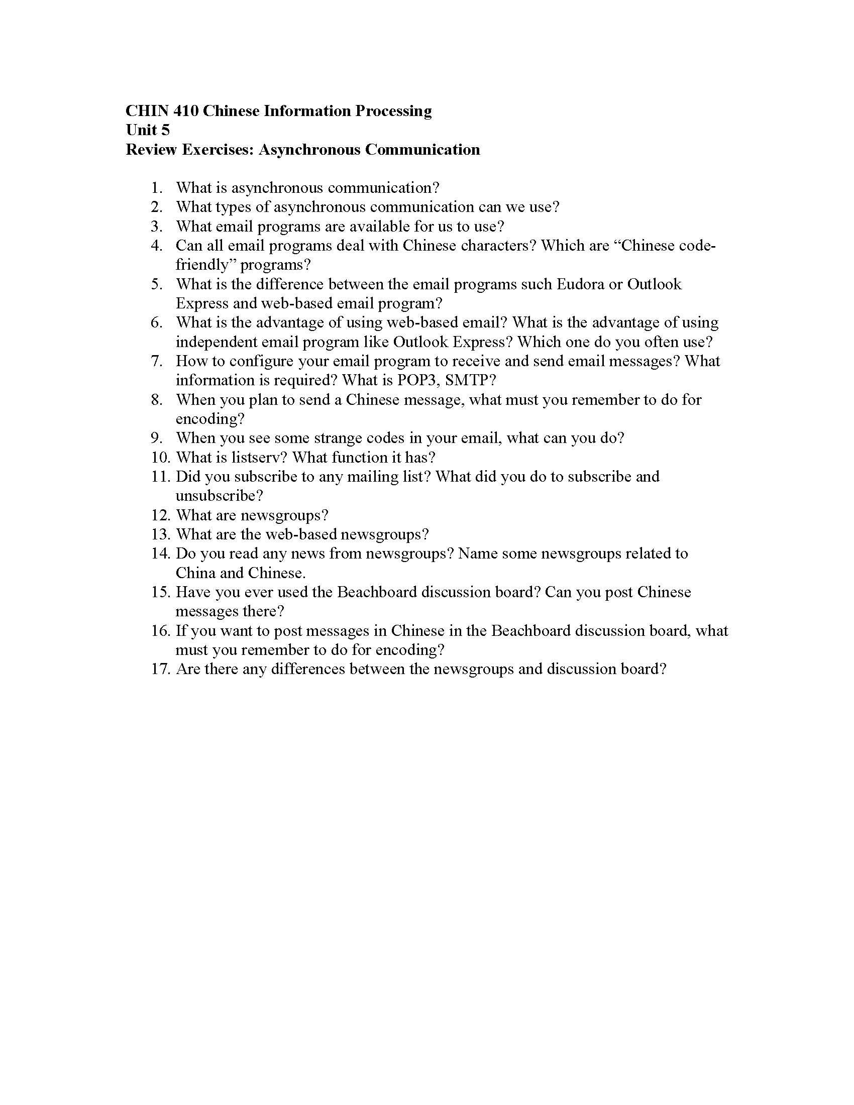 Chinese Information Processing