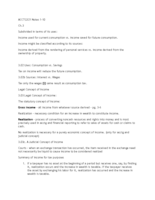 Tax Effects of Business Decisions Semester Of Notes