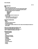 Human sexuality: What men want and what women want